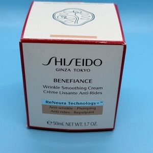 Shiseido Benefiance Wrinkle smoothing Cream 1.7 oz new